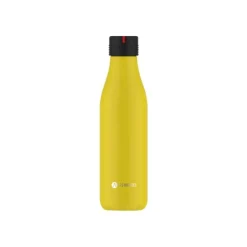 Les Artistes Paris - Gourde Bouteille isotherme 500 ml - jaune - acier inoxydable