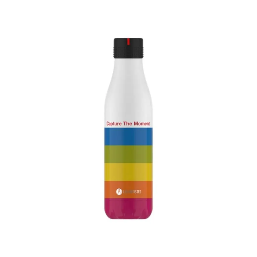 Les Artistes Paris - Gourde Bouteille isotherme 750 ml - Camera - acier inoxydable