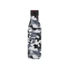 Les Artistes Paris - Gourde Bouteille isotherme 500 ml - camouflage gris - acier inoxydable