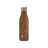Les Artistes Paris - Gourde Bouteille isotherme 500 ml - bois - bouchon sport - acier inoxydable