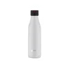 Les Artistes Paris - Gourde Bouteille isotherme 500 ml - blanc nid d'abeilles - acier inoxydable