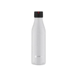 Les Artistes Paris - Gourde Bouteille isotherme 500 ml - blanc nid d'abeilles - acier inoxydable