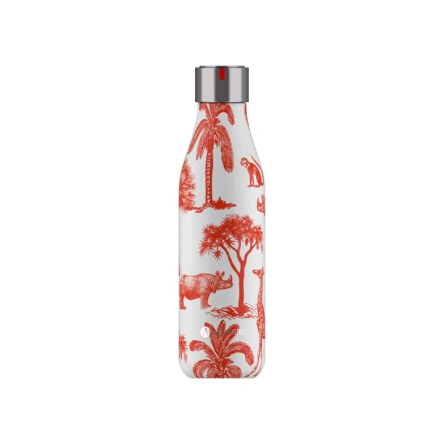Les Artistes Paris - Gourde Bouteille isotherme 500 ml - Safari - acier inoxydable