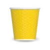 Les Artistes Timeless - Tasse en porcelaine nid d'abeille - 80 ml - jaune