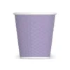 Les Artistes Timeless - Tasse en porcelaine nid d'abeille - 80 ml - violet