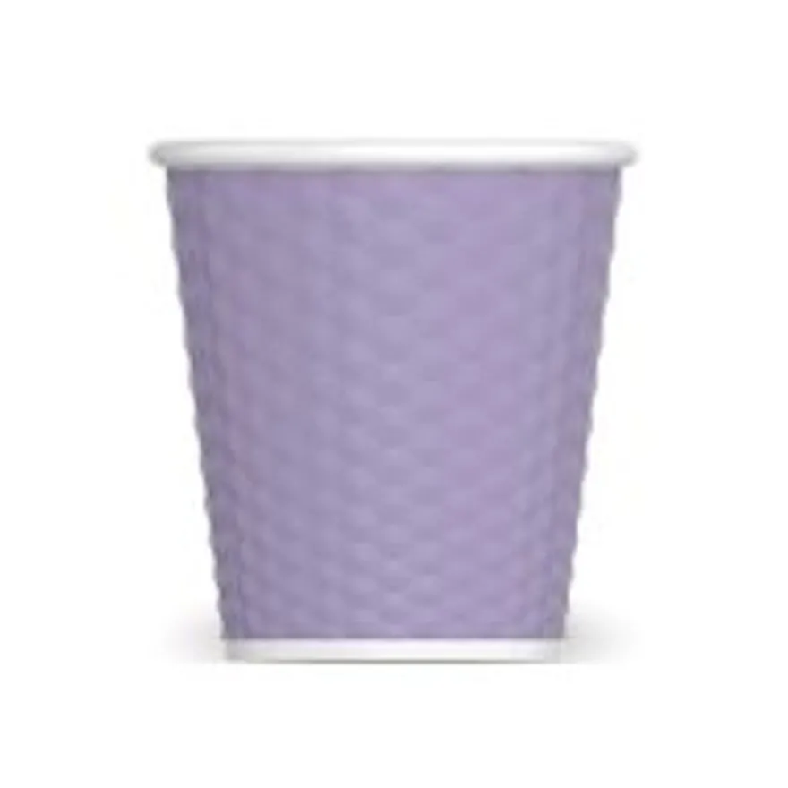 Les Artistes Timeless - Tasse en porcelaine nid d'abeille - 80 ml - violet