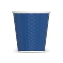 Les Artistes Timeless - Tasse en porcelaine nid d'abeille - 80 ml - bleu