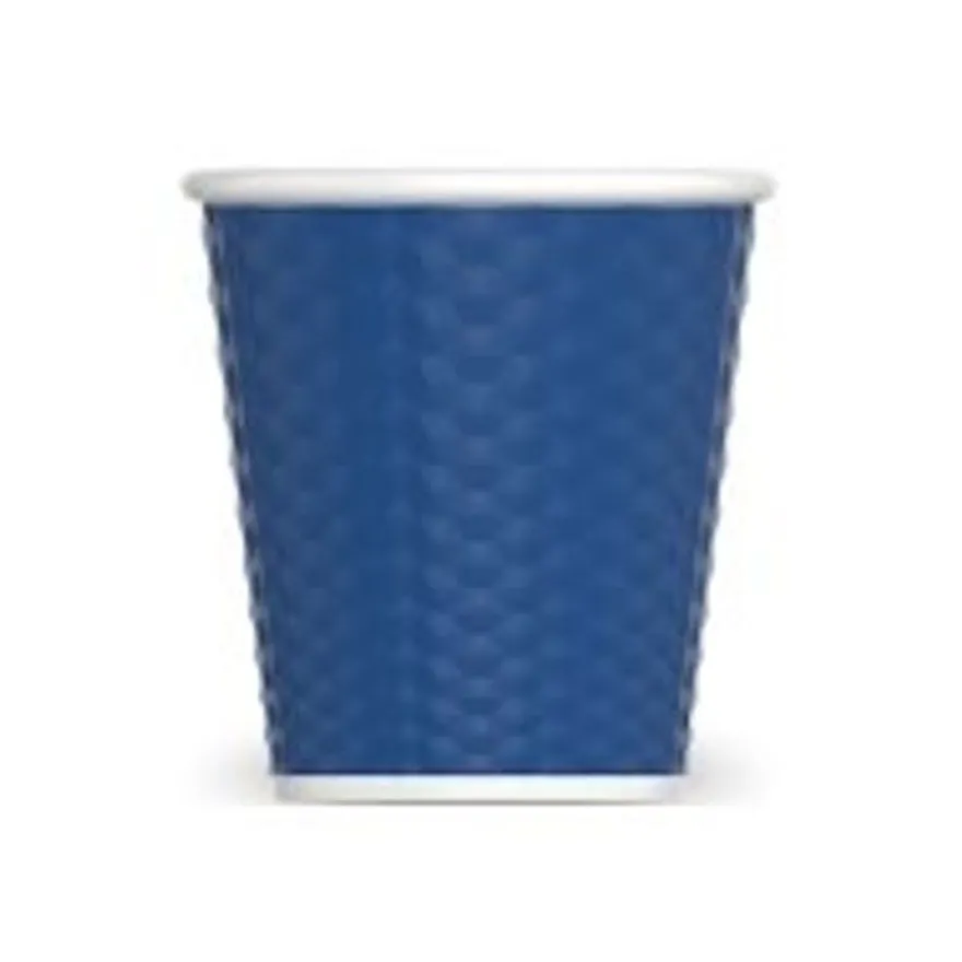 Les Artistes Timeless - Tasse en porcelaine nid d'abeille - 80 ml - bleu