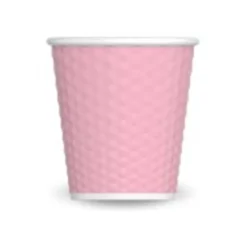 Les Artistes Timeless - Tasse en porcelaine nid d'abeille - 80 ml - rose
