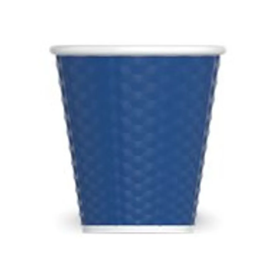 Les Artistes Timeless - Tasse en porcelaine nid d'abeille - 180 ml - bleu