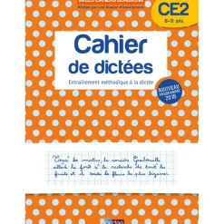 Les Cahiers Bordas - Cahier de dictées CE2 - 8-9 ans - edition 2019