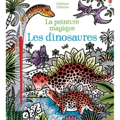 Les dinosaures - la peinture magique