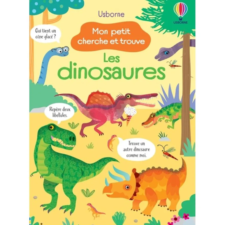 Les dinosaures - Mon petit cherche et trouve