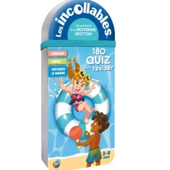 Les Incollables - 180 quiz pour réviser - De la PS à la MS - 3/4 ans
