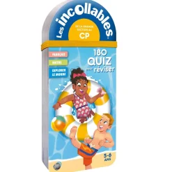 Les Incollables - 180 quiz pour réviser - De la GS au CP - 5/6 ans