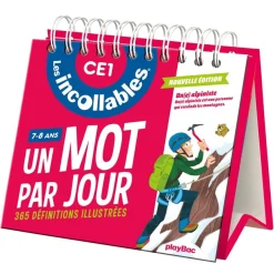 Les incollables - Un mot par jour - CE1 7/8 ans - Édition 2021