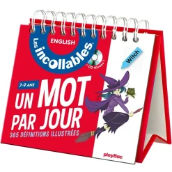 Les incollables - Un mot par jour - Anglais 7/9 ans