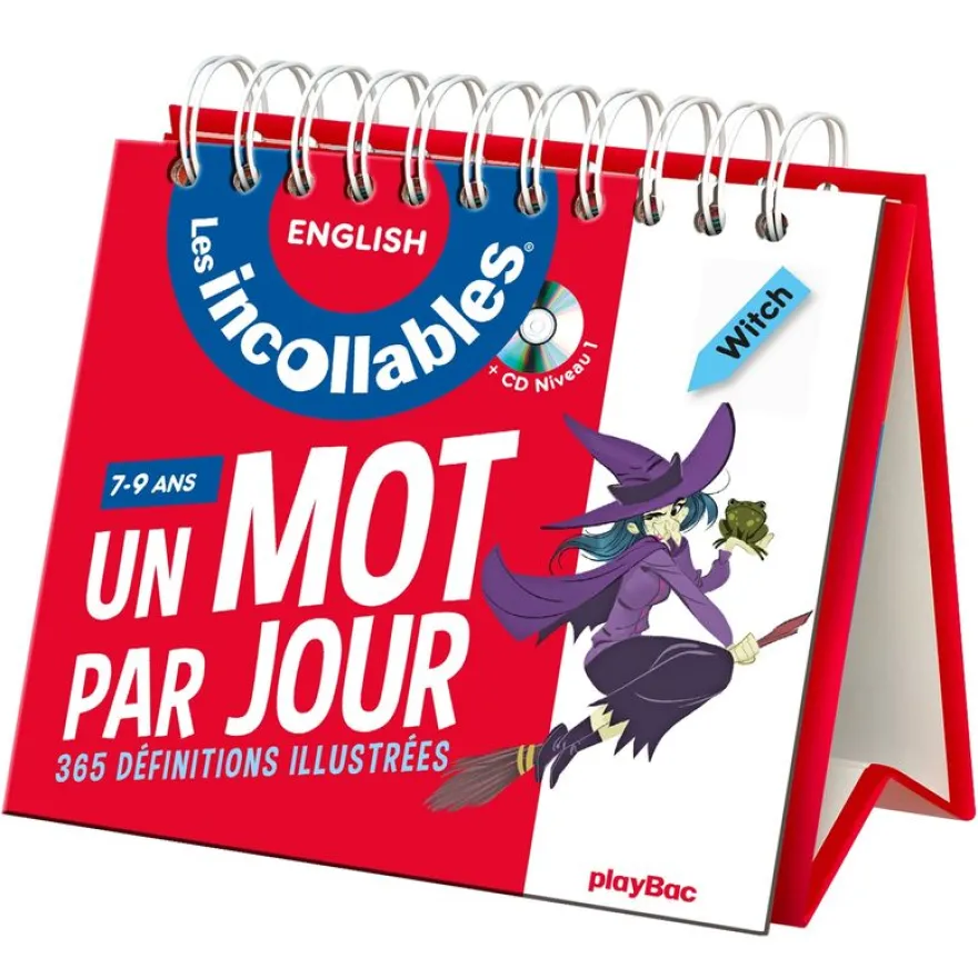 Les incollables - Un mot par jour - Anglais 7/9 ans