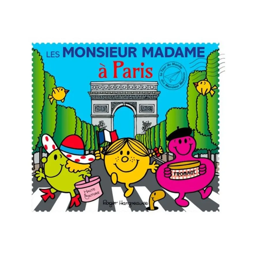 Les Monsieur Madame à Paris - par Hargreaves Roger