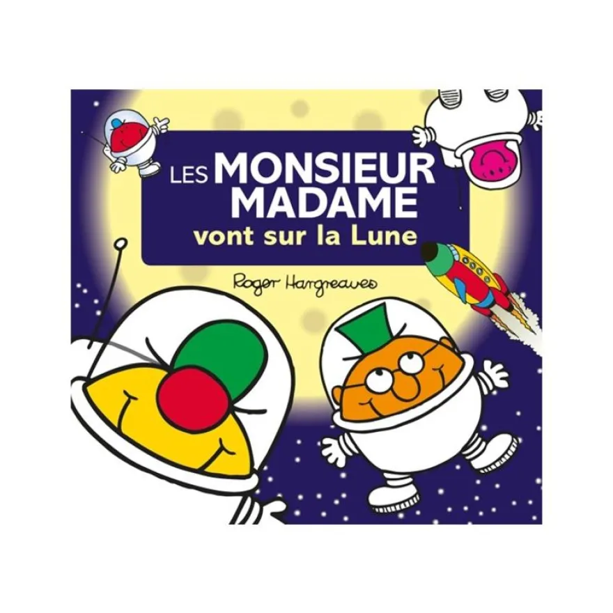 Les Monsieur Madame vont sur la lune - par Hargreaves Adam