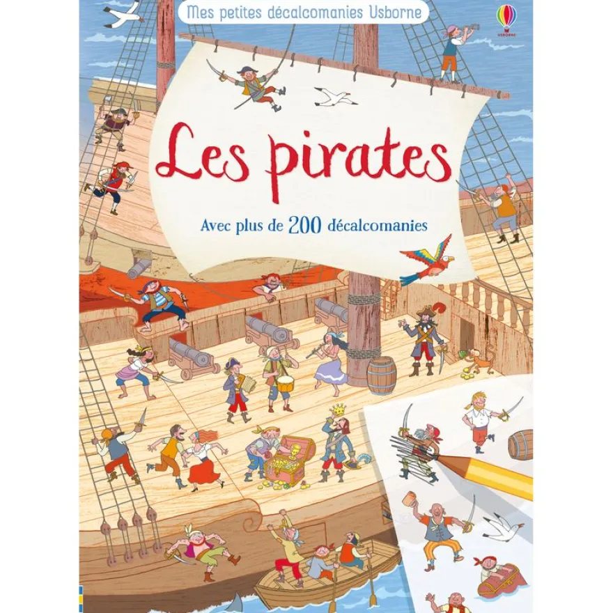 Les pirates - mes petites décalcomanies