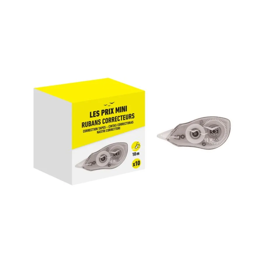 Les Prix Mini - 10 Rubans correcteurs - 5mmx10m