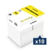Les Prix Mini - Papier blanc - A4 (210 x 297 mm) - 80 g/m² - 10 cartons de 5 ramettes