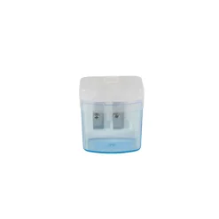 Les Prix Mini - taille-crayon 2 trous + reservoir - disponible dans différentes couleurs