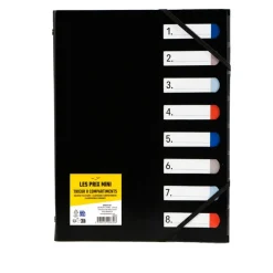 Les prix Mini - trieur A4 - 8 positions - disponible dans différentes couleurs