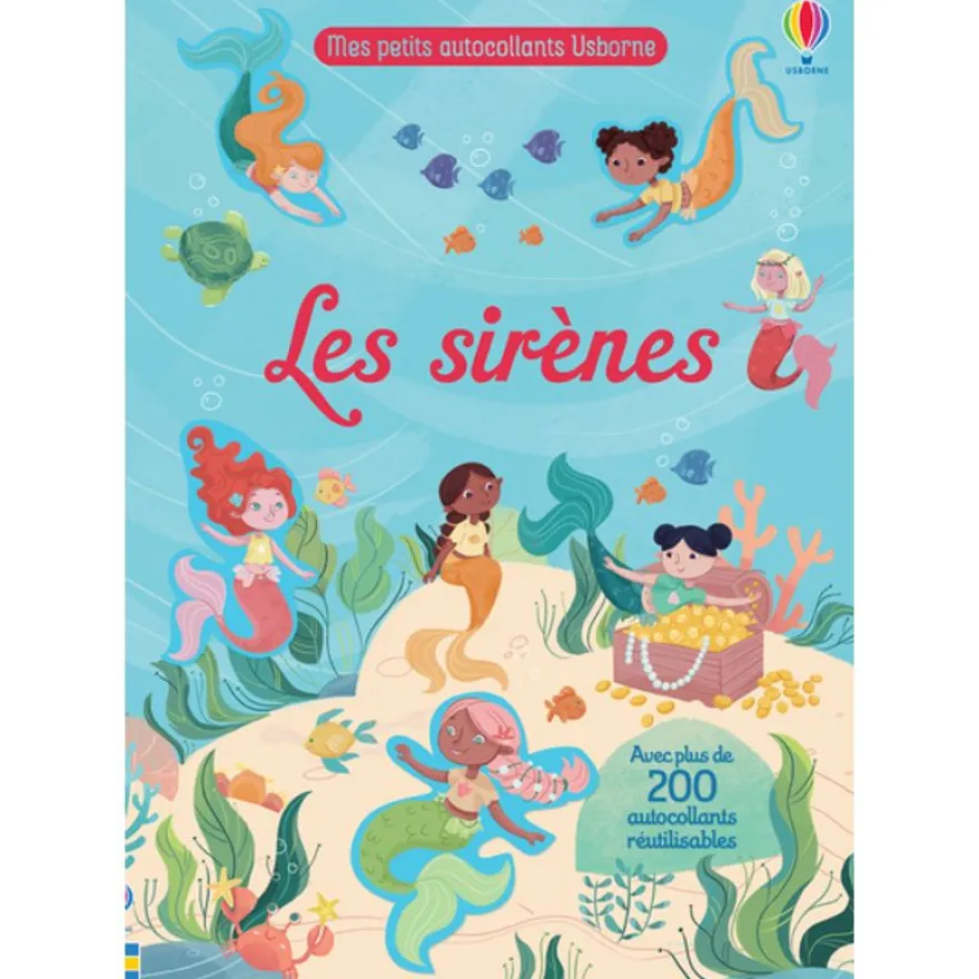 Les sirènes - Mes petits autocollants Usborne