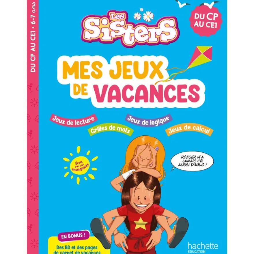 Les Sisters - Mes jeux de vacances - Du CP au CE1