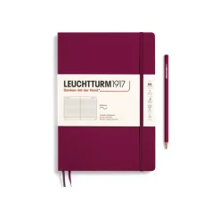 Leuchtturm1917 - Carnet de notes souple - composition B5 - ligné - bordeaux