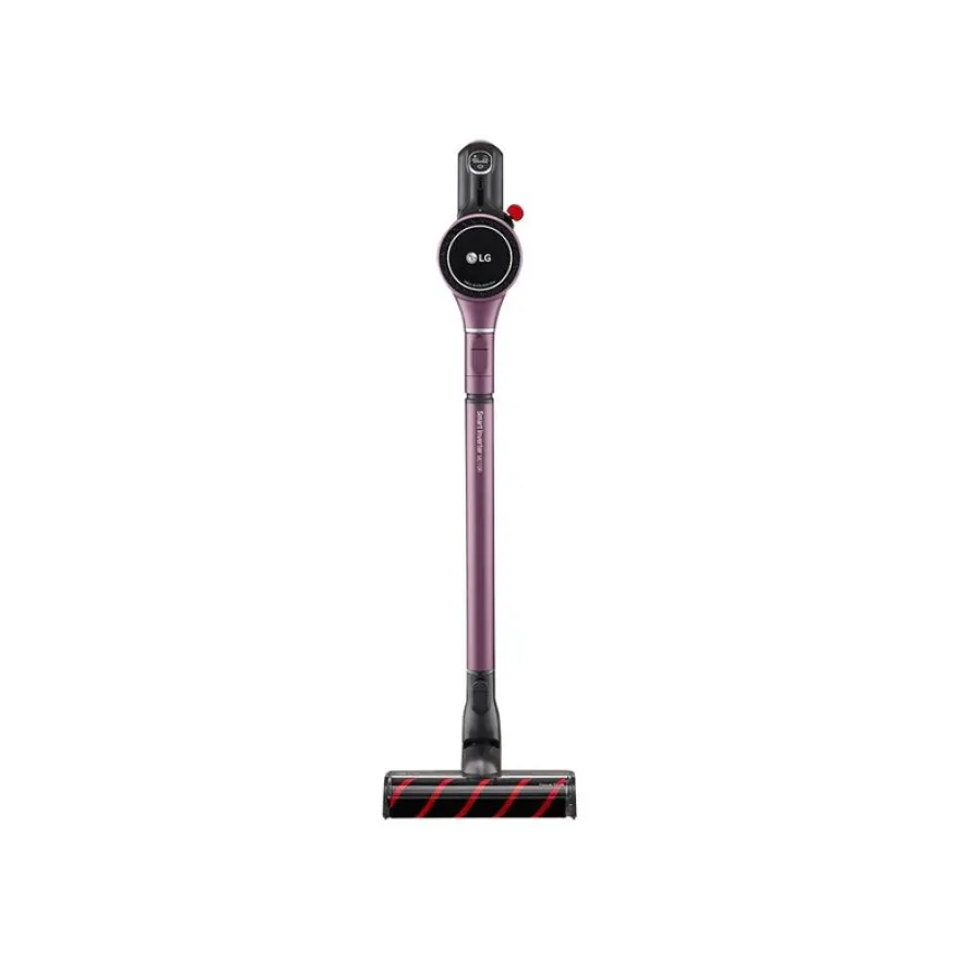 LG A9K-ULTRA1V - Aspirateur - balai/à main (2-en-1) - sans sac - 590 Watt - sans fil - 2 batteries - chargeur inclus - bordeaux