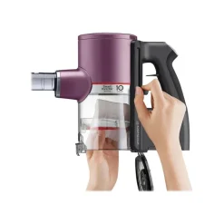 LG A9K-ULTRA1V - Aspirateur - balai/à main (2-en-1) - sans sac - 590 Watt - sans fil - 2 batteries - chargeur inclus - bordeaux