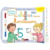 Livres-ardoises - Mes chiffres rugueux Montessori - 3 à 6 ans - editions bordas 2019