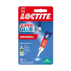 Loctite Super glue 3 liquide - Colle à prise rapide - transparente - 3 gr