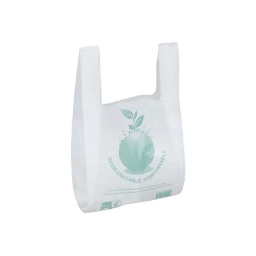 Logistipack - 1000 Sacs bretelles biodégradables - 45 x 26 x 12 cm