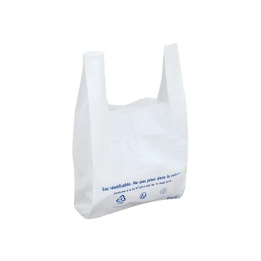 Logistipack - 500 Sacs bretelles - 26 x 12 x 4,5 cm