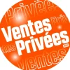 Logistipack - Affiche ronde VENTES PRIVÉES - Diamètre 48 cm