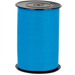Logistipack - Bolduc relief mat - ruban d'emballage 1 cm x 250 m - bleu