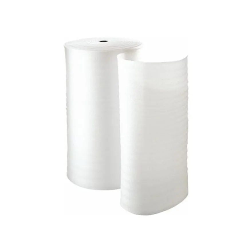 Logistipack - Emballage en mousse - 1 m x 50 m - 2 mm - blanc