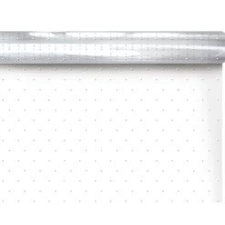 Logistipack - Papier cadeau - film fleuriste - 80 cm x 120 m - motif fleurs plumetis