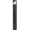 Logistipack - Papier cadeau kraft réversible - 70 cm x 50 m - 60 g/m² - noir/blanc