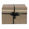 Logistipack - Papier cadeau kraft - 70 cm x 40 m - 60 g/m² - motif vague