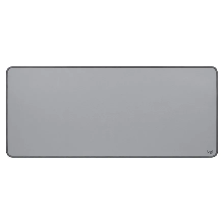 Logitech Desk Mat Studio Series - tapis de souris - sous-main - gris