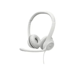 Logitech H390 - Casque filaire avec micro - USB-A - blanc cassé