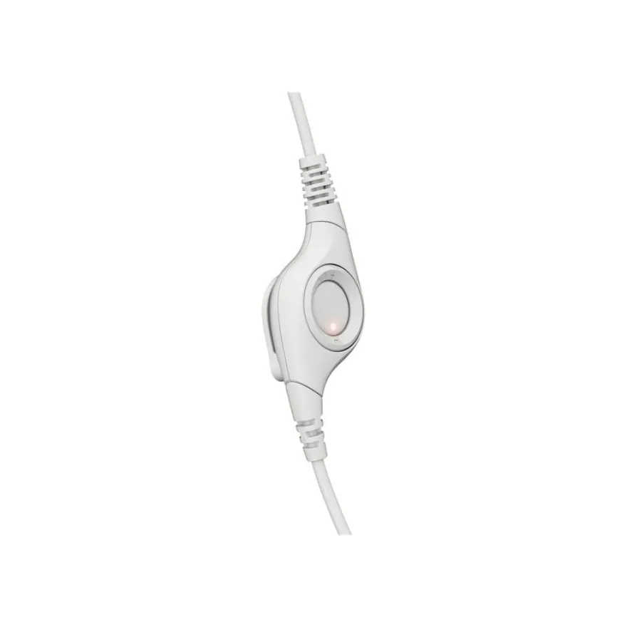 Logitech H390 - Casque filaire avec micro - USB-A - blanc cassé