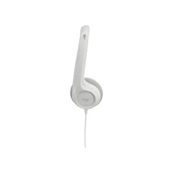 Logitech H390 - Casque filaire avec micro - USB-A - blanc cassé
