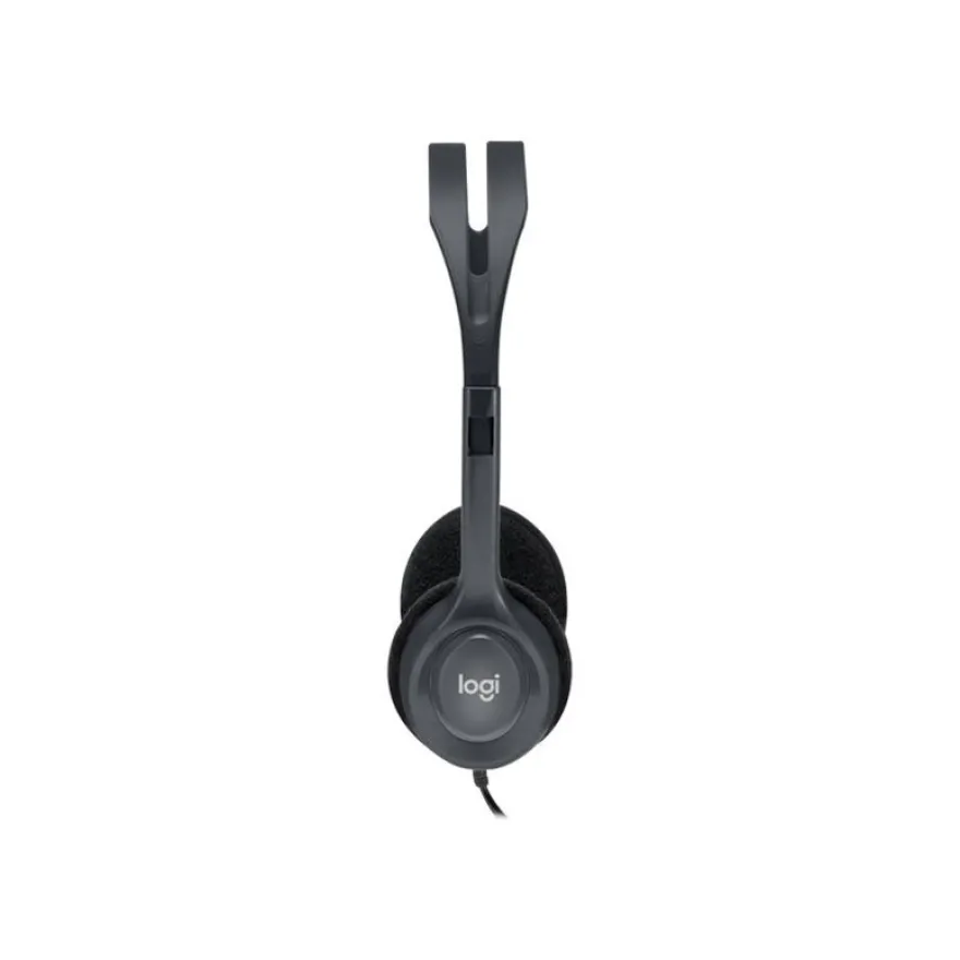 LOGITECH H111 - Casque filaire avec micro - noir