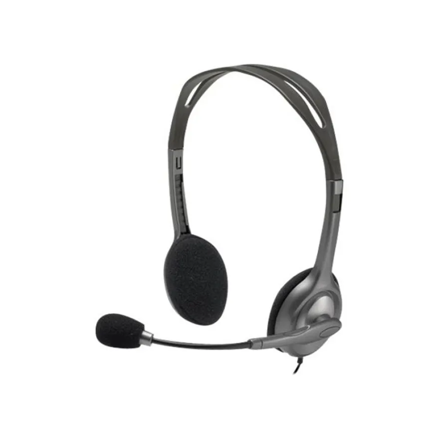 LOGITECH H111 - Casque filaire avec micro - noir